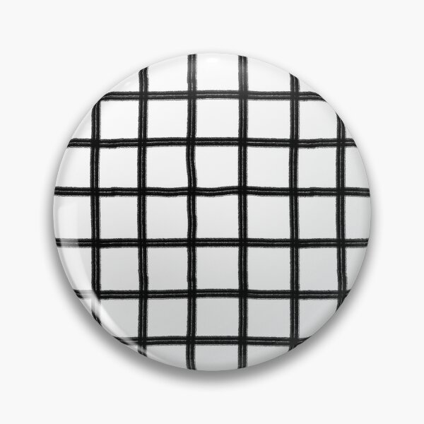Item preview, Hand drawn Classic Black and White Plaid Pattern designed and sold by kostolom3000.