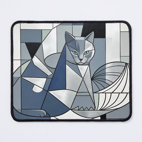 Item preview, cubist animal artwork designed and sold by forget45studio.