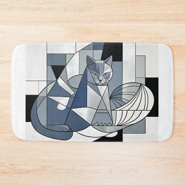 Item preview, cubist animal artwork designed and sold by forget45studio.