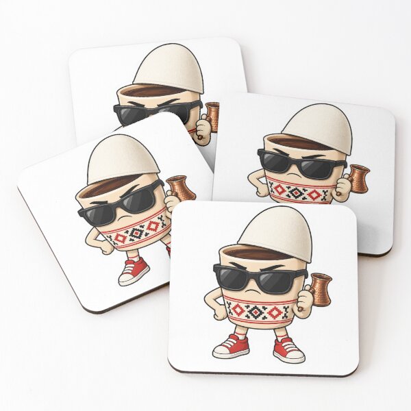 Item preview, Cool Albanian with Qeleshe and sunglasses designed and sold by NorthPeak Studio.