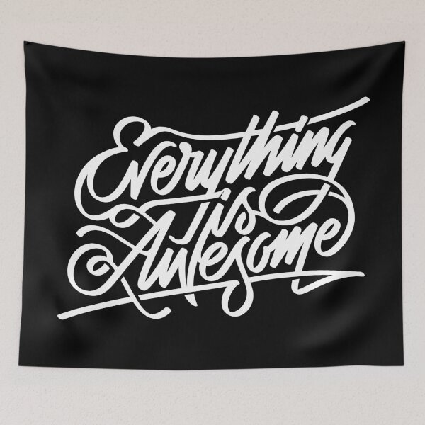 Item preview, Everything is awesome  designed and sold by Kerry Pritchard.