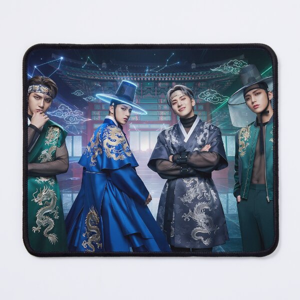Item preview, Royal K-Pop Boy Group (Wide): Modern Fusion Hanbok Stage Fashion designed and sold by SOOstudio73.