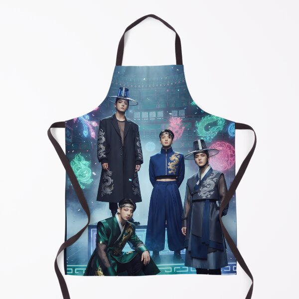 Item preview, Royal K-Pop Boy Group (Wide): Modern Fusion Hanbok Stage Fashion designed and sold by SOOstudio73.