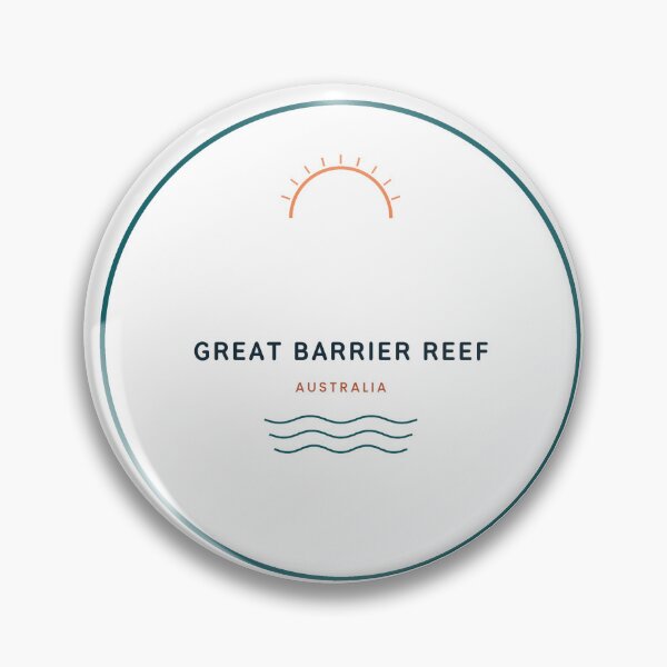 Item preview, Great Barrier Reef Australia Emblem Design designed and sold by BondiDrift.