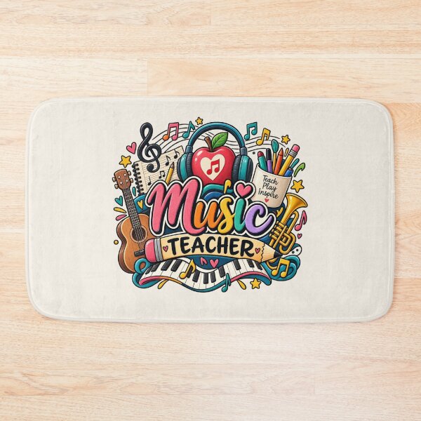 Item preview, Music Teacher Back To School Gift designed and sold by Corvoria.
