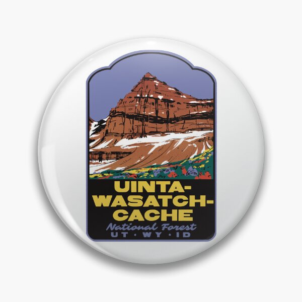 Item preview, Uinta Wasatch Cache National Forest Mount Timpanogos Art designed and sold by HalpinDesign.