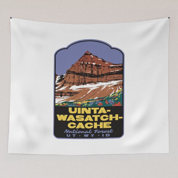 Item preview, Uinta Wasatch Cache National Forest Mount Timpanogos Art designed and sold by HalpinDesign.