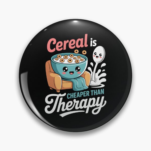 Item preview, Cereal is cheaper than therapy designed and sold by jkrphoto.