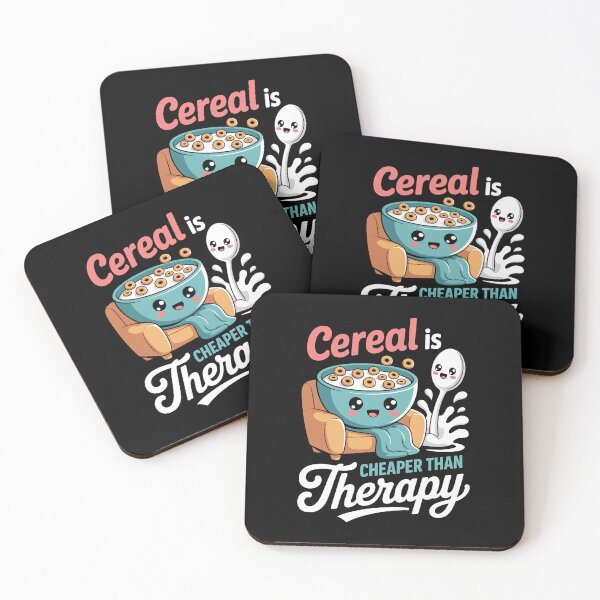 Item preview, Cereal is cheaper than therapy designed and sold by jkrphoto.
