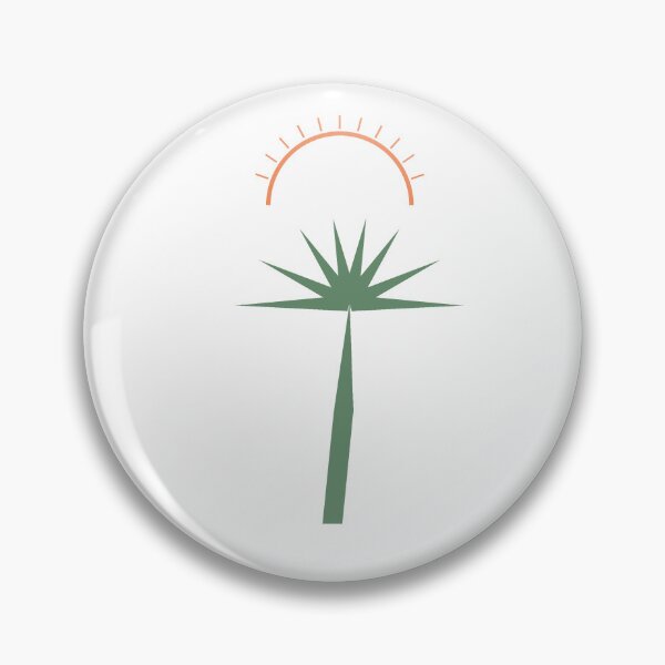 Item preview, Palm Tree And Sun Minimalist Design designed and sold by BondiDrift.