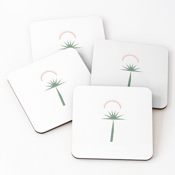 Item preview, Palm Tree And Sun Minimalist Design designed and sold by BondiDrift.