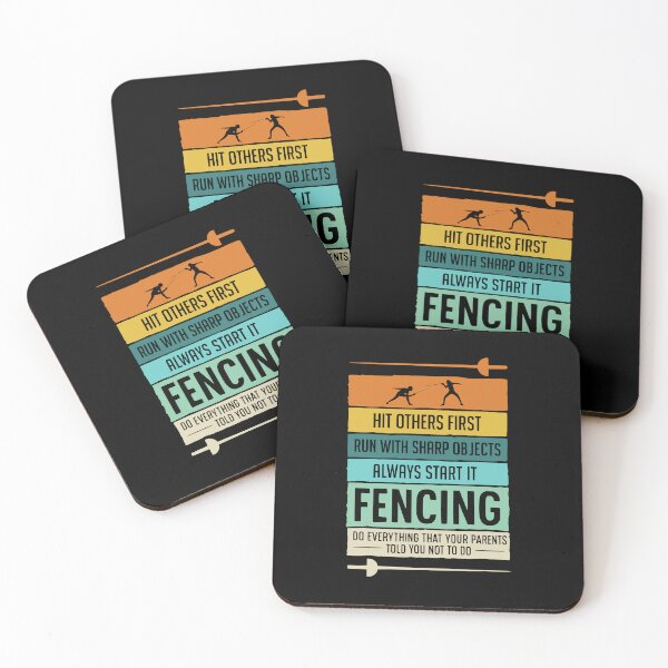 Item preview, retro fencing quote designed and sold by kiakuki.