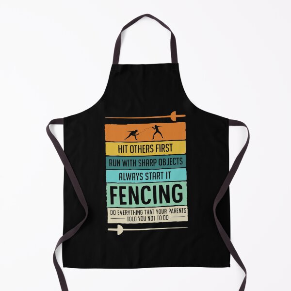 Item preview, retro fencing quote designed and sold by kiakuki.
