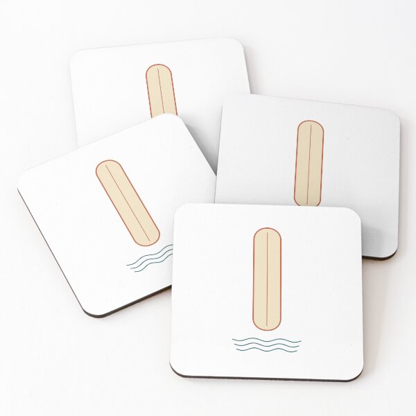 Item preview, Surfboard And Wave Minimalist Design designed and sold by BondiDrift.