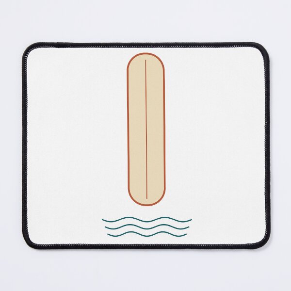 Item preview, Surfboard And Wave Minimalist Design designed and sold by BondiDrift.