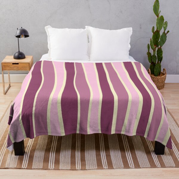 Item preview, Imperfect stripe- Dusty rose pink designed and sold by Pattern Petals.
