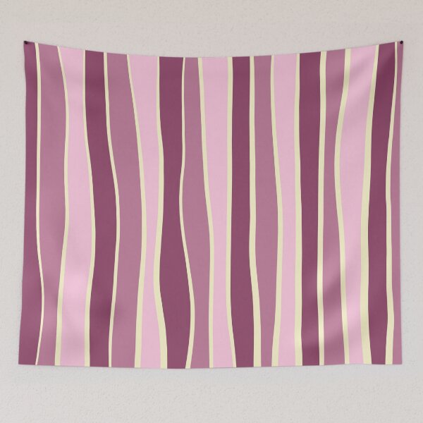 Item preview, Imperfect stripe- Dusty rose pink designed and sold by Pattern Petals.