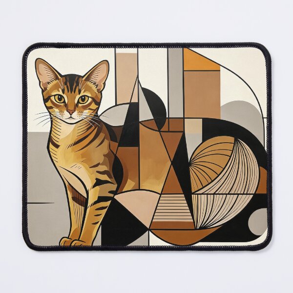 Item preview, cubist animal artwork designed and sold by forget45studio.