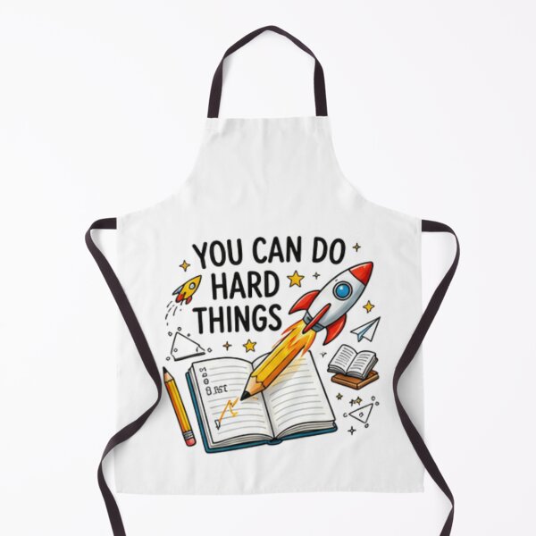 Item preview, You Can Do Hard Things — Inspirational Teacher & Student Design designed and sold by Tipsy24.