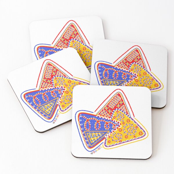Item preview, Primary Triangles - COLORFUL SHAPES AND PATTERNS  designed and sold by SunnieColors.