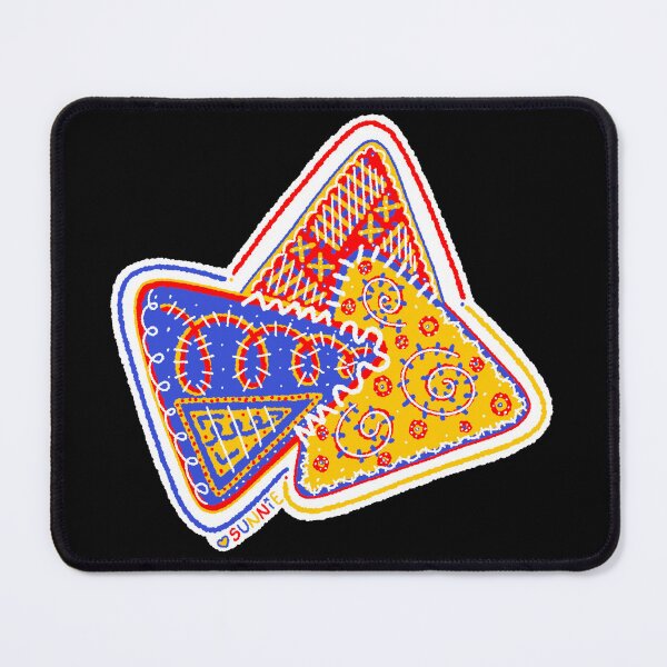 Item preview, Primary Triangles - COLORFUL SHAPES AND PATTERNS designed and sold by SunnieColors.