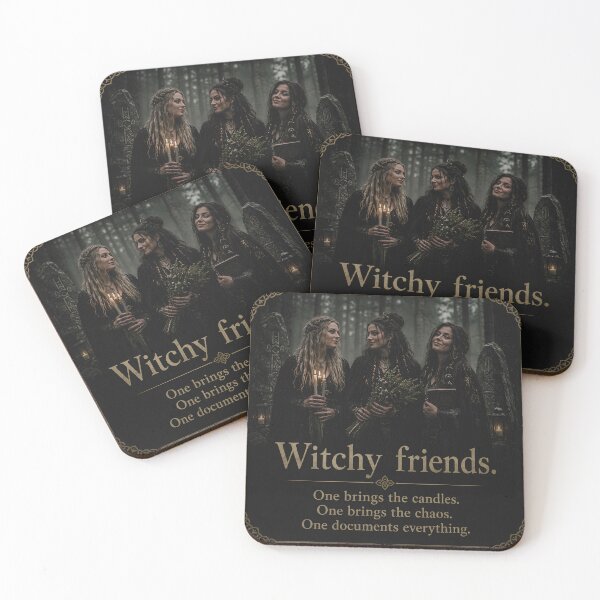 Item preview, Norwegian Witch Friends Group Quote Art designed and sold by NorwegianWitch.