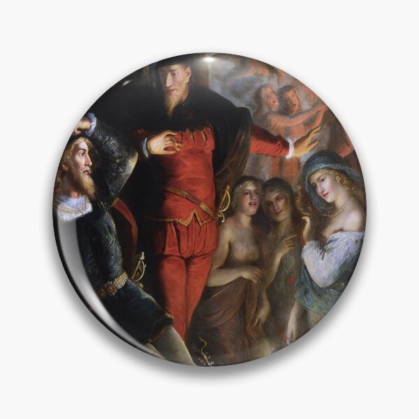 Artikelvorschau, Faust und Mephisto auf dem Blocksberg von Friedrich Kaulbach entworfen und verkauft von The Breathing Paint.