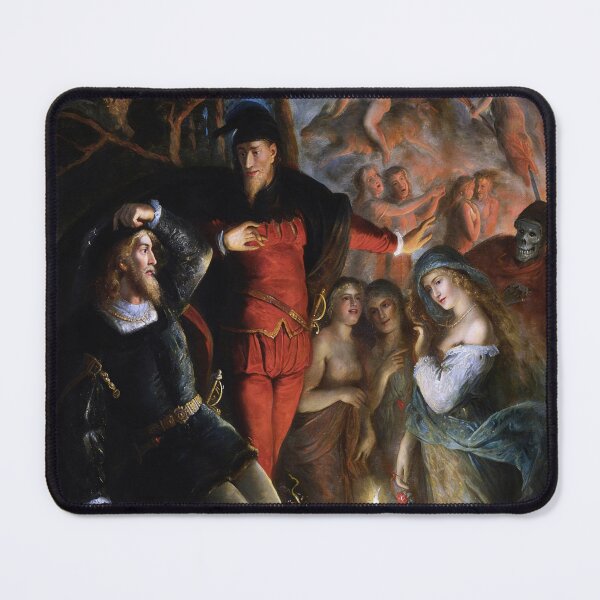 Item preview, Faust und Mephisto auf dem Blocksberg by Friedrich Kaulbach designed and sold by The Breathing Paint.