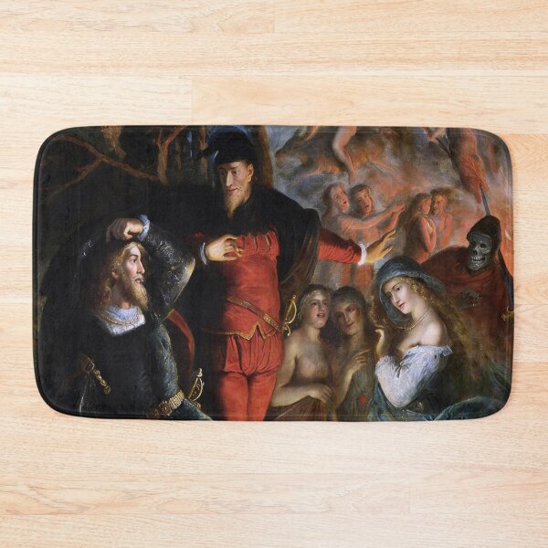 Item preview, Faust und Mephisto auf dem Blocksberg by Friedrich Kaulbach designed and sold by The Breathing Paint.
