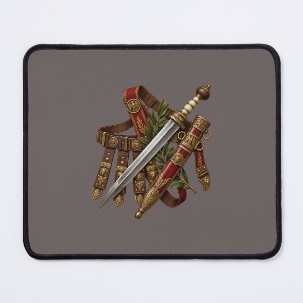 Item preview, Gladius Sword with Imperial Centurion Belt and Laurel designed and sold by Odinsshop.