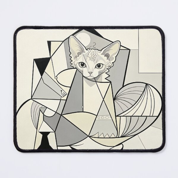 Item preview, cubist animal artwork designed and sold by forget45studio.
