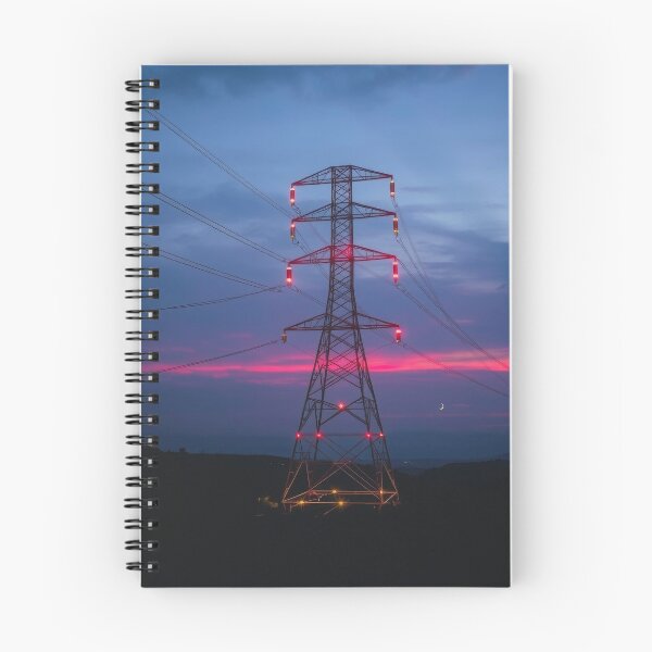 Item preview, Red Light Pylon Crescent Twilight Horizon designed and sold by Pylon-Bureau.