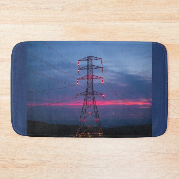 Item preview, Red Light Pylon Crescent Twilight Horizon designed and sold by Pylon-Bureau.