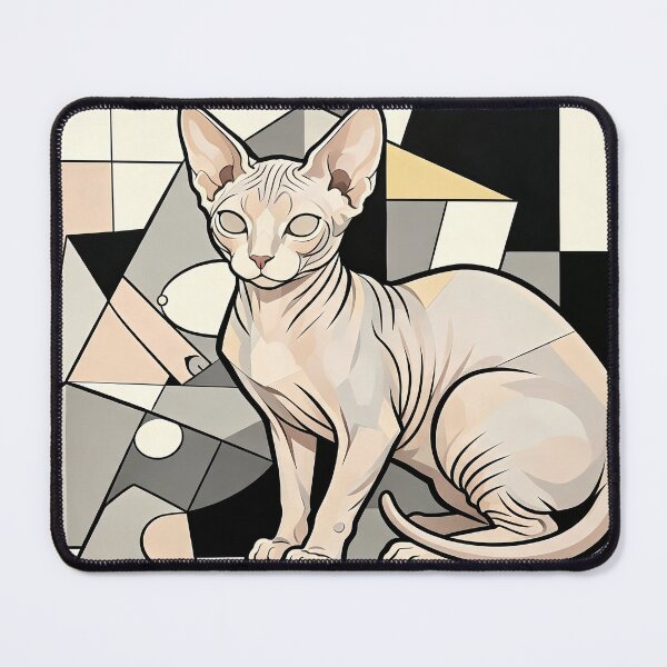 Item preview, cubist animal artwork designed and sold by forget45studio.