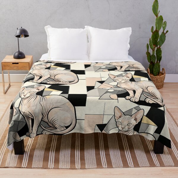 Item preview, cubist animal artwork designed and sold by forget45studio.