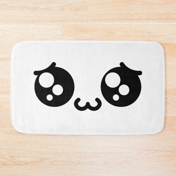 Item preview, Cute kawaii owo shy face designed and sold by BlushyPrint.