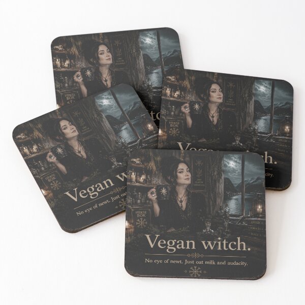 Item preview, Norwegian Witch Vegan Oat Milk Quote Art designed and sold by NorwegianWitch.