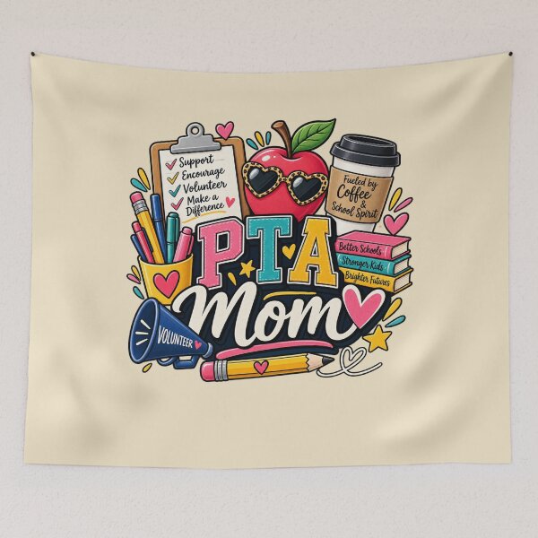 Item preview, PTA Mom School Volunteer Gift Back To School designed and sold by Corvoria.