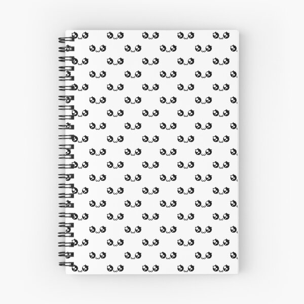 Item preview, Cute kawaii owo shy face pattern designed and sold by BlushyPrint.