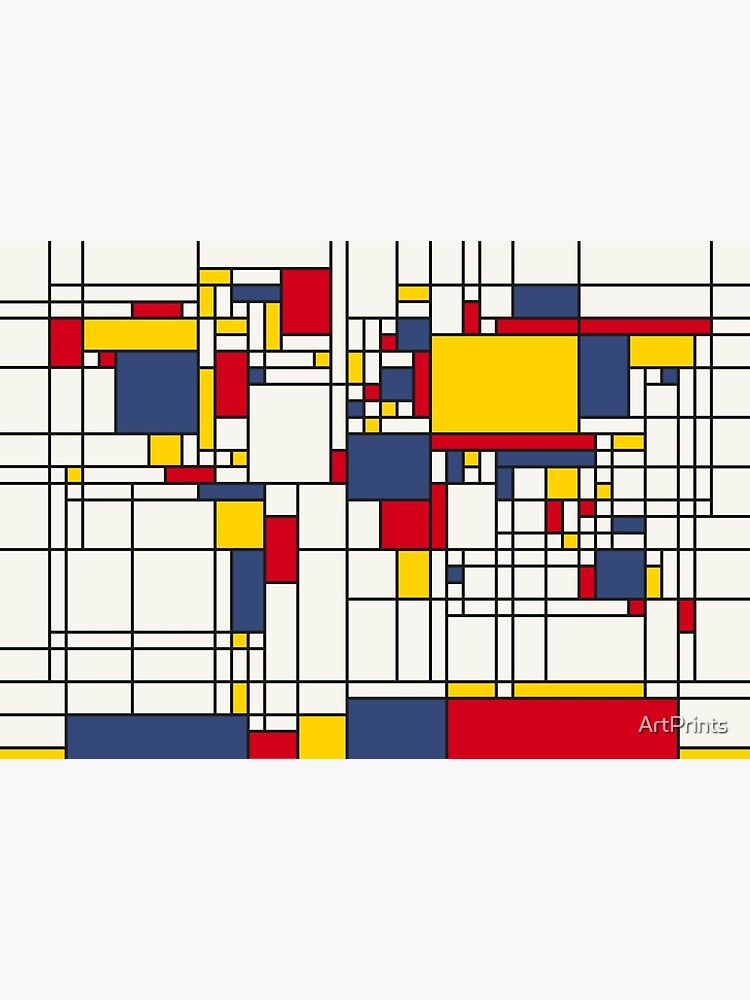 アート・デザイン・音楽 Mondrian Mondrian Exhibit in the Hague Puts His Paintings to a Beat