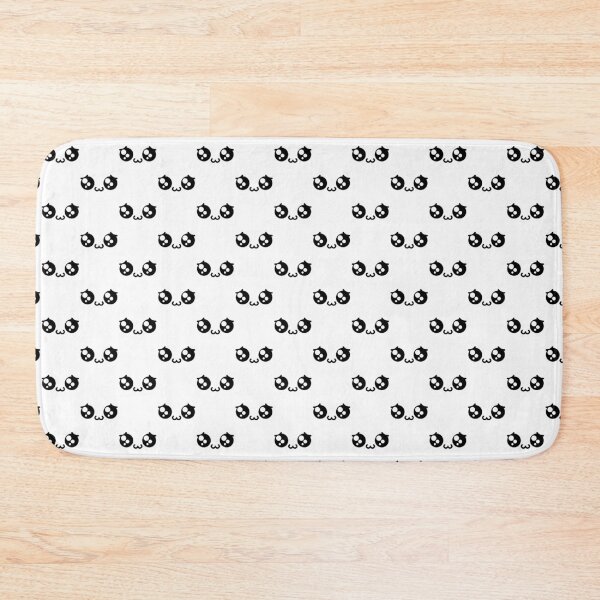 Item preview, Cute kawaii owo shy face pattern designed and sold by BlushyPrint.