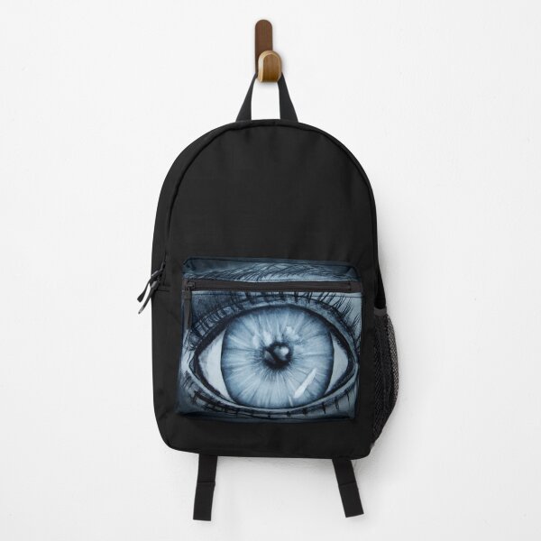 Item preview, Ocean Vision - Monochrome Blue Eye Drawing designed and sold by MAISON SYLVIE.