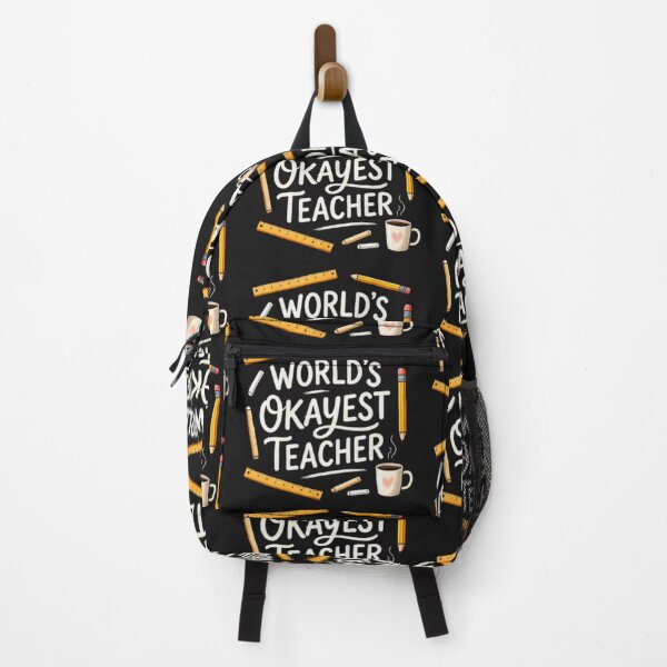 Item preview, World's Okayest Teacher — Funny Teacher Appreciation Gift designed and sold by Tipsy24.
