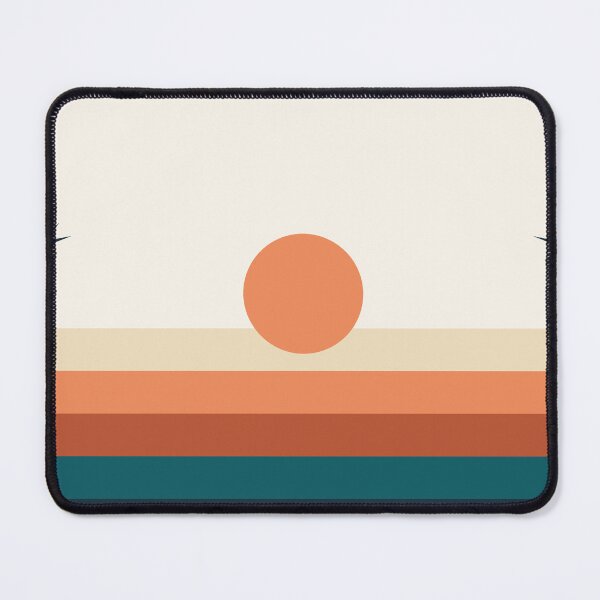 Item preview, Retro Palm Tree Sunset Scene Design designed and sold by BondiDrift.