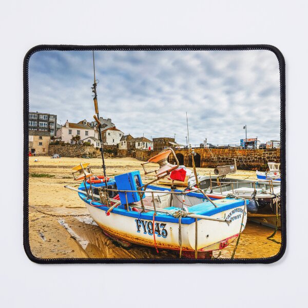 Item preview, St Ives Harbour Boats at Low Tide, Cornwall, United Kingdom designed and sold by Paul Thompson Photography.
