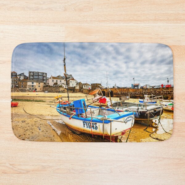 Item preview, St Ives Harbour Boats at Low Tide, Cornwall, United Kingdom designed and sold by Paul Thompson Photography.