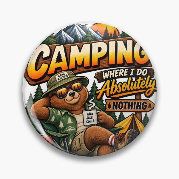 Item preview, camping vibes designed and sold by aliraweb.