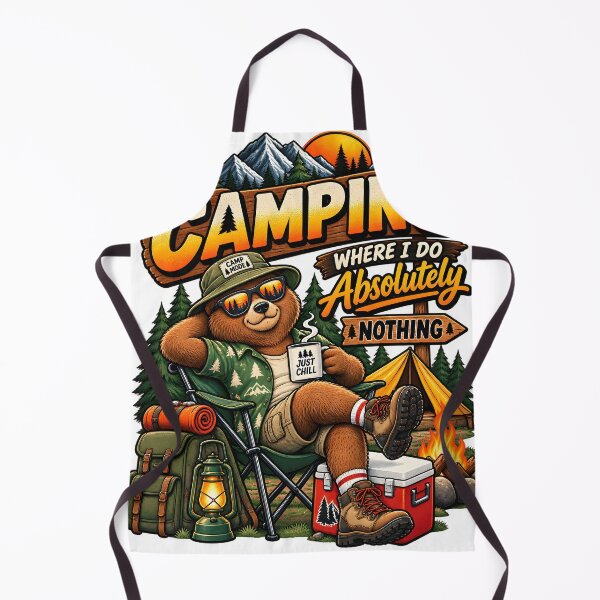 Item preview, camping vibes designed and sold by aliraweb.