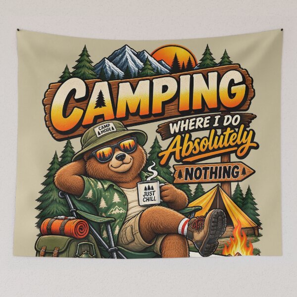Item preview, camping vibes designed and sold by aliraweb.