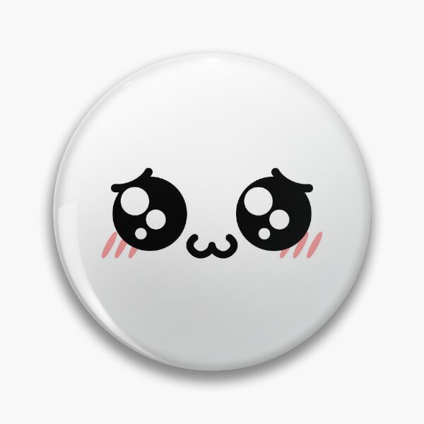 Artikelvorschau, Niedliches, kawaii owo errötendes, schüchternes Gesicht entworfen und verkauft von BlushyPrint.